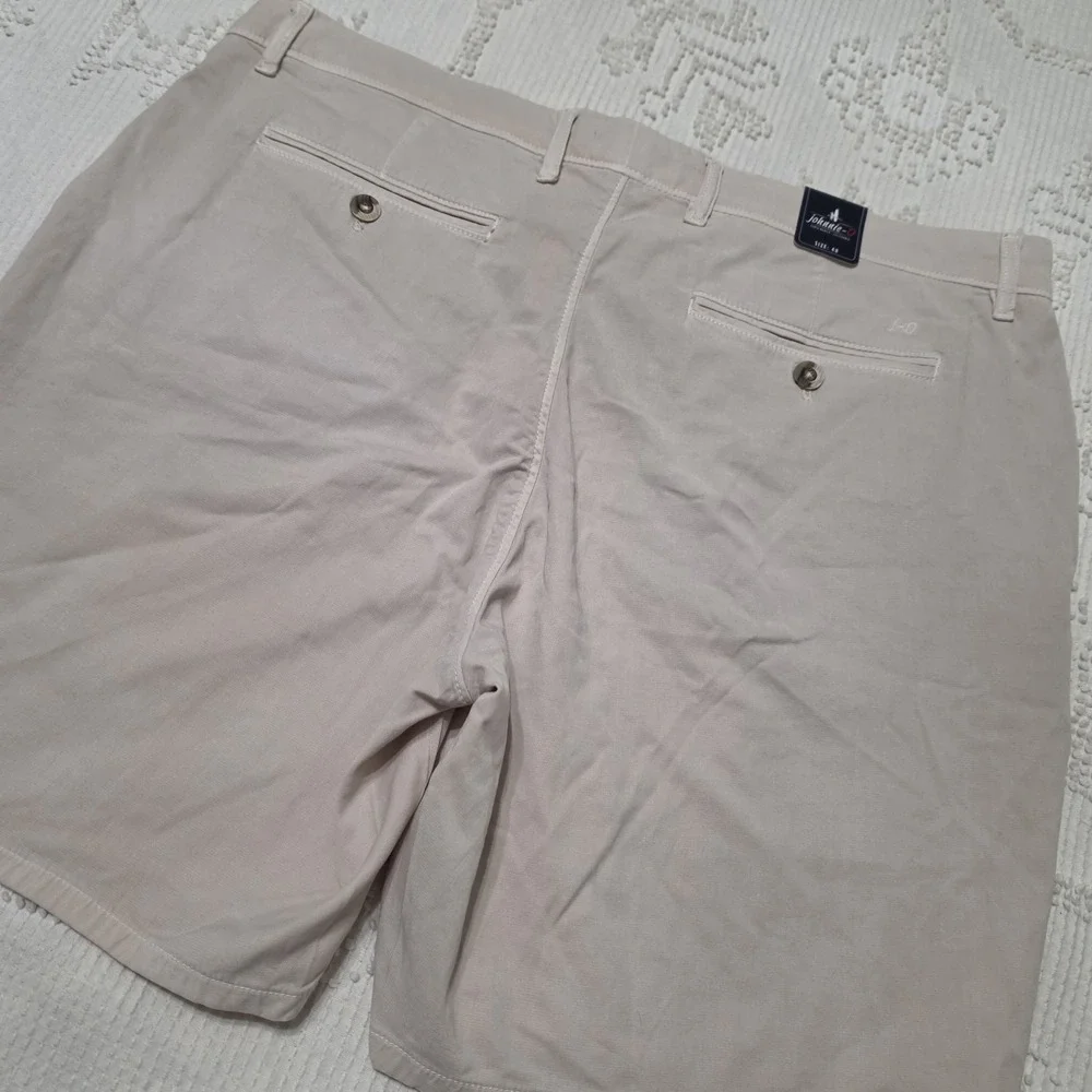 Johnnie O Nassau Cotton Blend Shorts Men's Size 40 Inseam 7